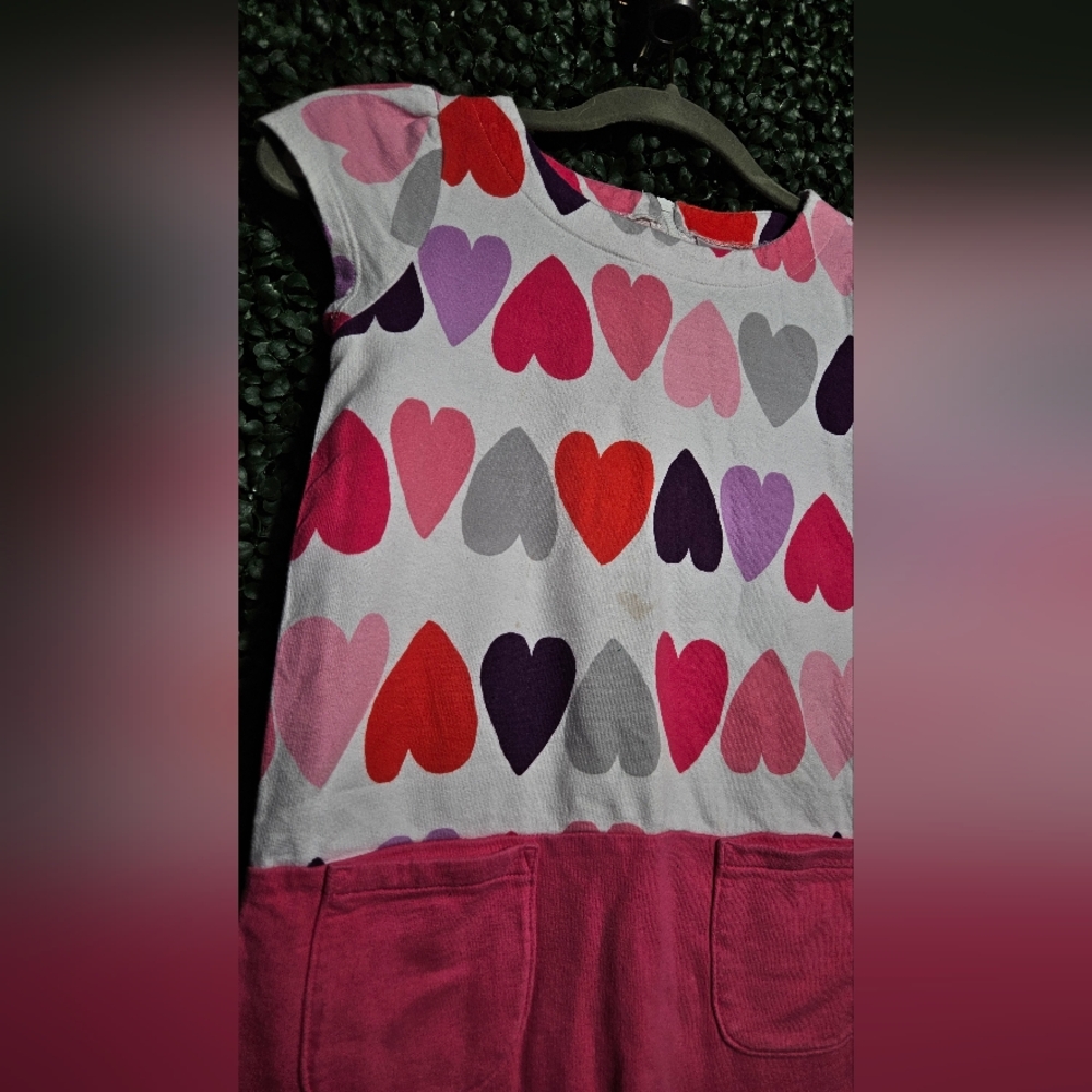 Gymboree Red and Pink Heart Dress - Picture 3 of 5